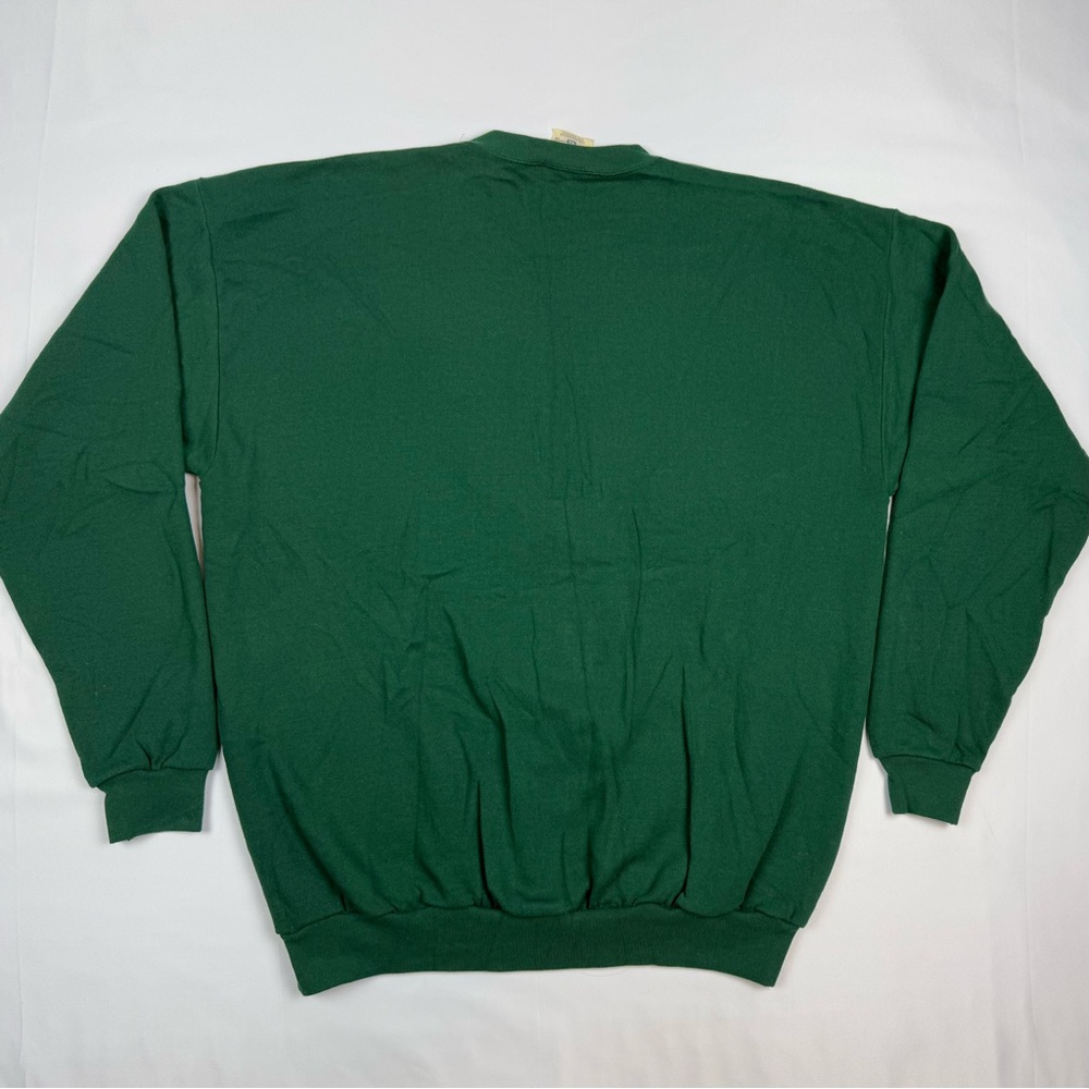 Vintage Golf Classic Mens Crewneck Sweatshirt XL 90s Made in USA Green B5 - Picture 2 of 8
